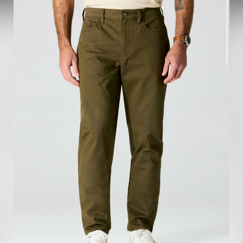 Huckberry Flint and Tinder Slim 365 Pant Green | Men’s Size 32x32 - Picture 3 of 11